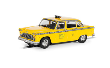 Scalextric 1:32 Scale 1977 Checker NYC Taxi Slot Car C4432