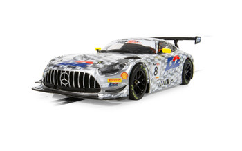 Scalextric 1:32 Scale Mercedes AMG GT3 RAM Racing D2 Slot Car C4496