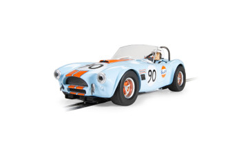 Scalextric 1:32 Scale Shelby Cobra 289 Gulf Slot Car C4509