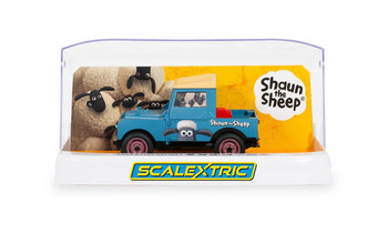 Scalextric 1:32 Scale Land Rover Series 1 Shaun the Sheep Slot Car C4543