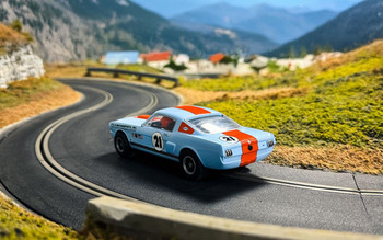 Scalextric 1:32 Scale Shelby GT350 Gulf Edition Slot Car C4570