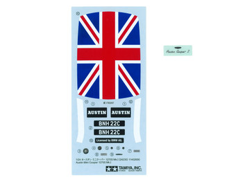 Tamiya 1:24 Scale Austin Mini Cooper 1275S Mk.I Plastic Model Kit 24235