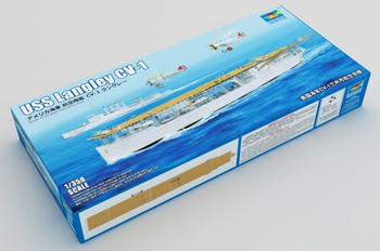Trumpeter 1:350 Scale USS Langley CV-1 Aircraft Carrier Plastic Model Kit 5631