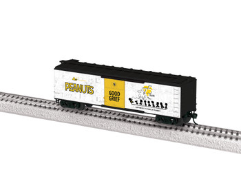 Lionel 2554200 HO Scale Peanuts 40' Steel Flat-End Boxcar