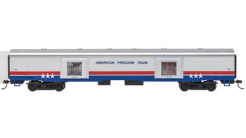 Bachmann 19902 HO Scale American Freedom Train 72' Exhibit Car #102
