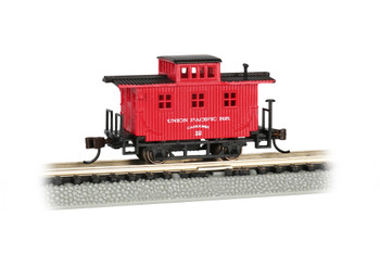 Bachmann 15751 N Scale Union Pacific Old-Time Bobber Caboose #12