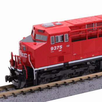 Kato 1768957DCC N Scale Canadian Pacific Kansas City ES44AC #9375 (DCC)