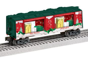 Lionel 2528760 O Scale Special Christmas Delivery Mint Car