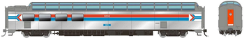 Rapido 175011 HO Scale Amtrak Dome-Lounge w/Flat Sides #9371