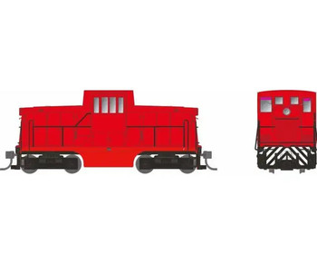 Rapido 48533 HO Scale GE 44-Tonner Industrial Red (DCC/Sound)
