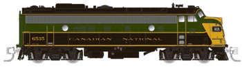 Rapido 530002 N Scale Canadian National FP9A #6522 (Analog DC)