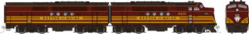 Rapido 53509 HO Scale Boston & Maine FT A+B Set #4201A/4201B (DCC/Sound)