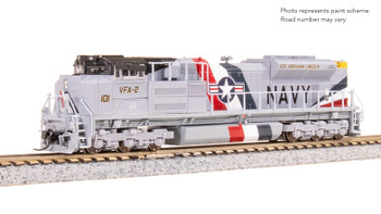 Broadway Limited 9983 N Scale US Navy SD70ACe Fantasy Paint #101 (Analog DC)