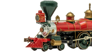 Bachmann 51009 HO Scale North Pole & Southern 4-4-0 w/ Wood Load #1 (Analog DC)
