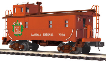 MTH 2091870 O Scale Canadian National Offset Cupola Steel Caboose #'s Vary