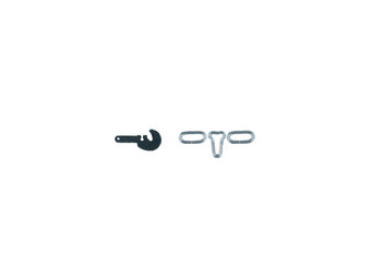 Peco PS625 O Scale Parkside O Instanter Couplings & Gedge Hooks 8-Pack