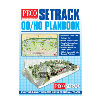 Peco STP-OO All Scale Setrack OO/HO Planbook 72 Pages