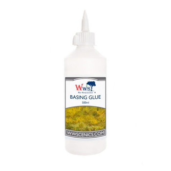 WWScenics WSGL-008 All Scale Static Grass Basing Glue 500ml