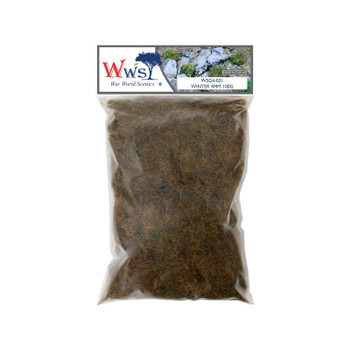 WWScenics WSG4-031 All Scale 4mm Winter Static Grass 100g Refill
