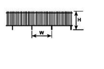 Plastruct 90459 (1)(FEN-32)(1:200) PICKET