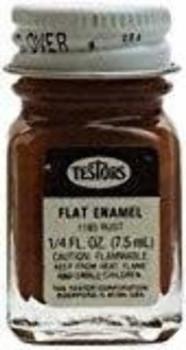 Testors 1185TT FLAT RUST ENAMEL