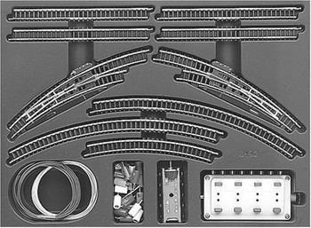 Marklin 8193 Z Scale Station Track Set - Crazy Model Trains