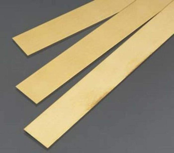 K & S Precision Metals 9842 .5 X18MM BRASS STRIP