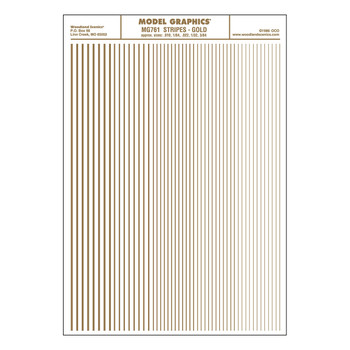 Woodland Scenics MG761 Stripes Gold