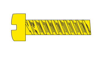 Woodland Scenics H832 Fillister Head Screw 1-72 1/2 (5)