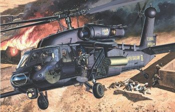 Academy 12115 1:35 Scale Kit AH-60L DAP Black Hawk