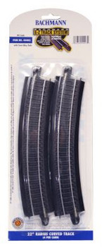 Bachmann 44403 HO Scale 22" Radius Curved (4 PK)