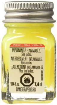 Testors Enamel Paint Open Stock .25oz-Yellow Fluorescent