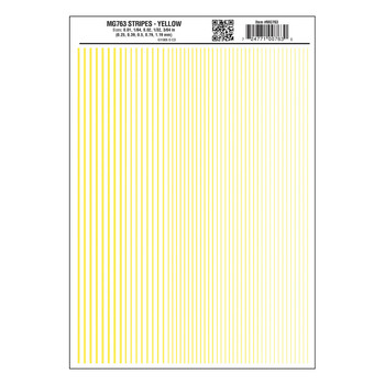 Woodland Scenics MG763 Stripes Yellow