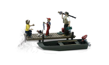 Woodland Scenics A2203 N Scale Family Fishing