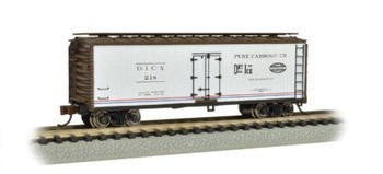 Bachmann 19855 N Scale Wood Side Reefer Pure Bionic Company Freight Car 40'