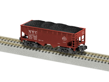 Lionel 44103 S Scale New York Central 2-Bay Hopper #870614