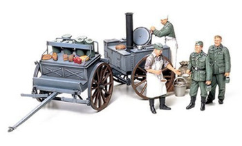 Tamiya 1/35 WWII German Field Kitchen Scenery