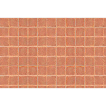 JTT Scenery 97417 S Scale Pattern Sheets Square Tile Arch. 3/16" (2)