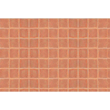 JTT Scenery 97417 S Scale Pattern Sheets Square Tile Arch. 3/16" (2)