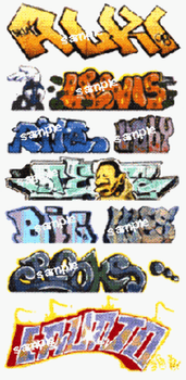 Blair Line LLC 2245 HO Scale Graffiti Decals Mega Set #2