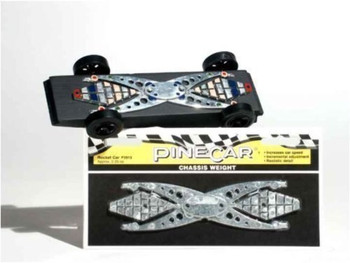 PineCar P3913 ROCKET CAR CHASSIS WEIGHT