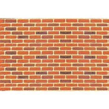 JTT Scenery 97421 PATTERN SHEETS, Brick, TT-scale (1:125) 2/pk