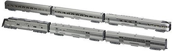 Kato 106090 N CB&Q EMD E5A Silver Streak Zephyr 6-Unit Set