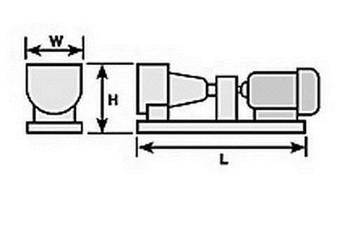 Plastruct 95922 95922 (PCM-3 / pack of 1) 1-1/16" PUMP & MOTOR SET