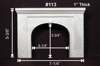 Monroe Models 113 HO RANDOM STONE TUNNL DBL