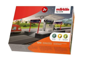 Marklin 72213 STATION PLATFORM W/LIGHTS