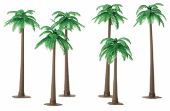 JTT Scenery 92136 Palm 3"-5" Super Scenic Trees (6)