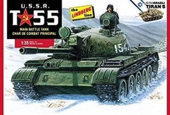 Lindberg Hawk Models HL415 1:35 USSR T-55 BATTLE TNK
