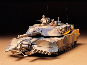 Tamiya 35158 1/35 Scale U.S. M1A1 Abrams W/ Mine Plow