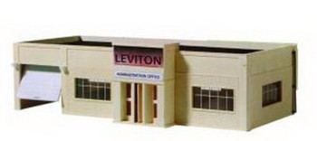 Model Power Leviton Office Lighted With Two Figures (Built-Up)